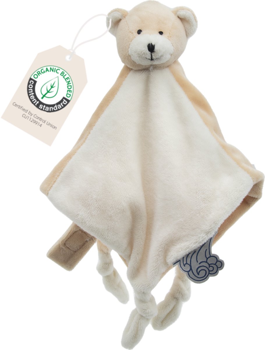 Cute since 1999 - Biologisch Knuffeldoekje - Simo de Beer - Doudou - 30 x 30 cm