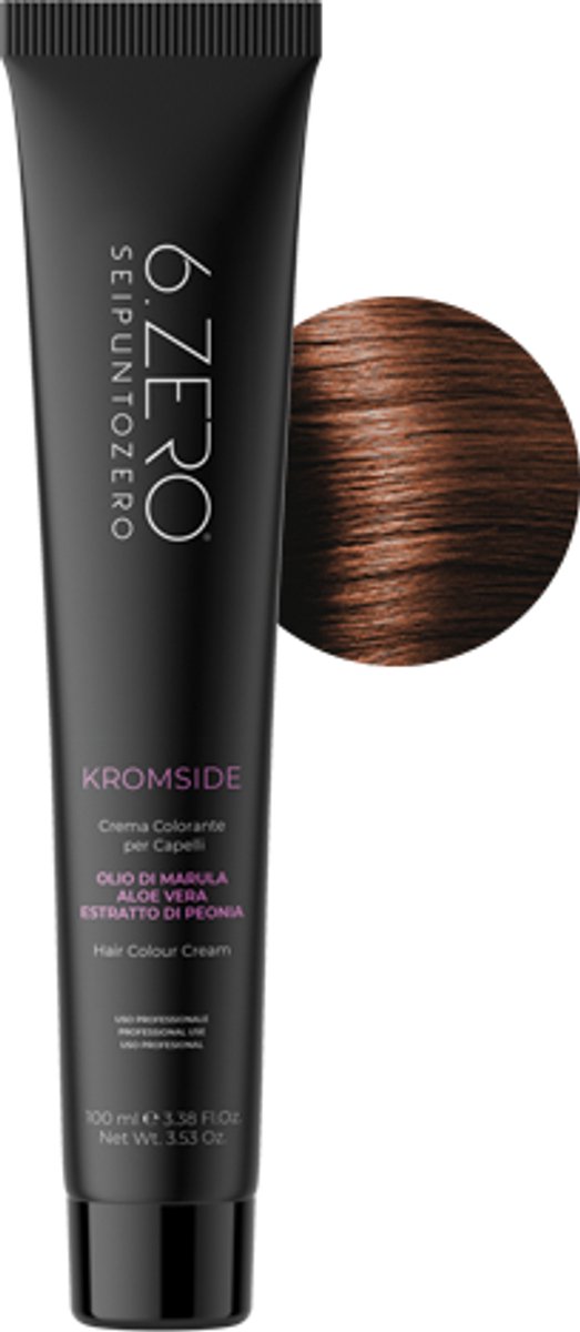 KROMSIDE – Hair Coloring Cream 100 ml – 6.ZERO – Color 5.43