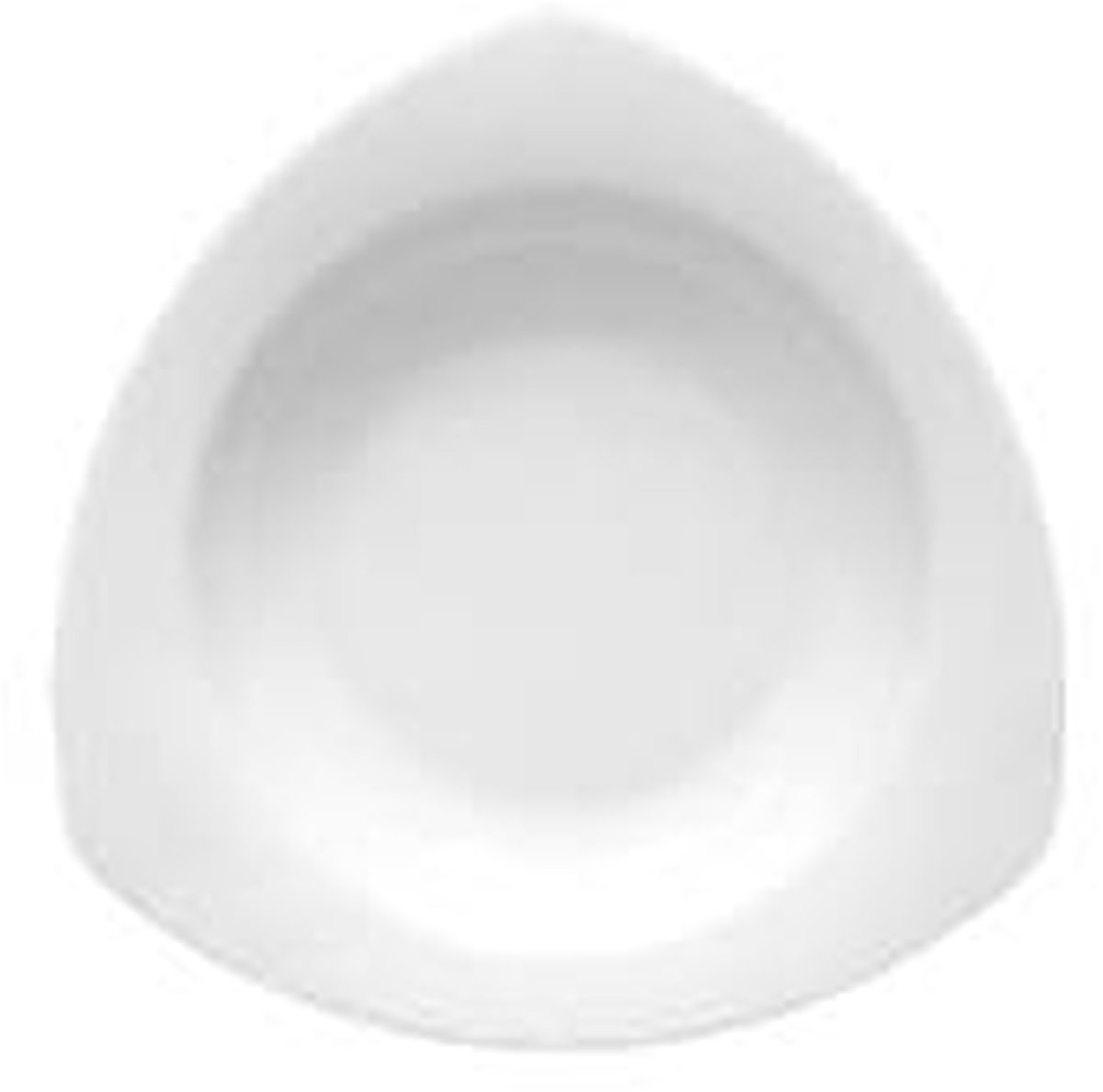 Chodziez Koliber 6 diep bord driehoekig 22,5 cm porselein