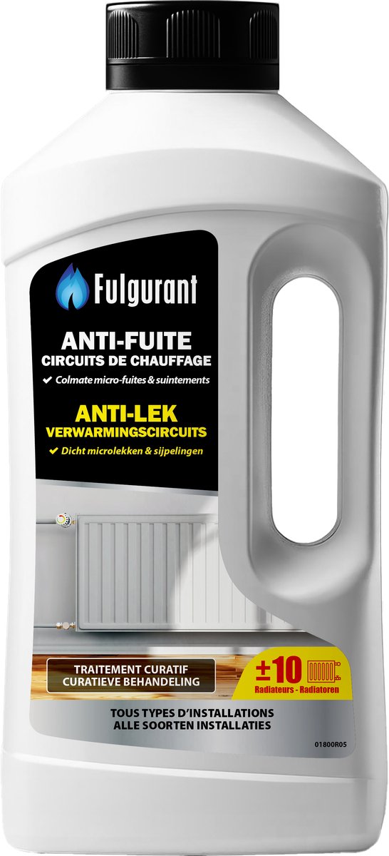 Fulgurant - Anti lek - Compatibel met alle materialen - 1L
