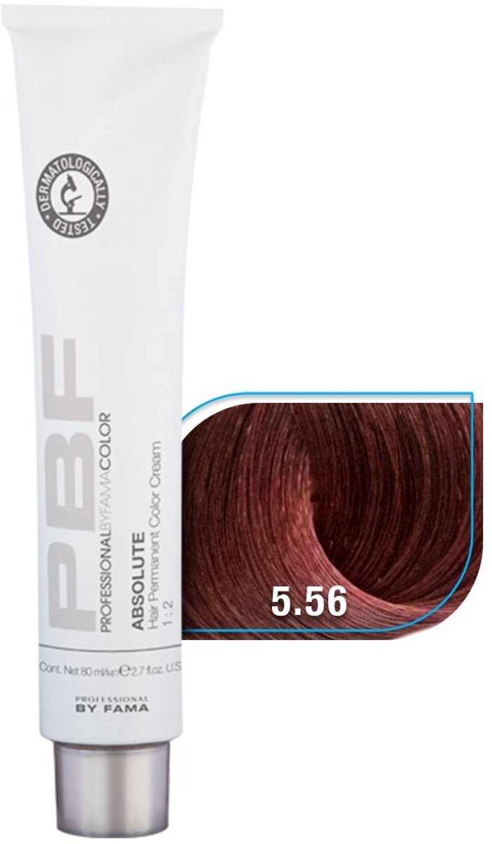 BY FAMA TINTE COLOR ABSOLUTE RED PBC TINTE 5.56, 80 ML