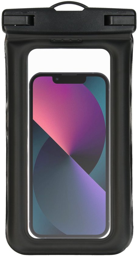 imoshion Waterdicht Telefoonhoesje voor Onderwater - Universeel - Universele waterproof pouch - Zwart