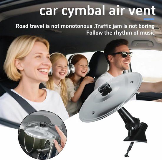 BSG - Auto-opbergzak voor in de autoventilatie, telefoonhouder en