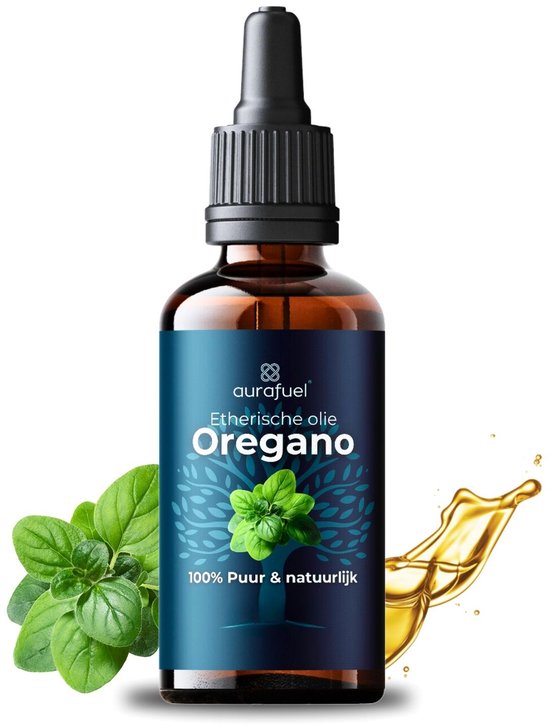 Oregano olie - Voor innemen - 100% Puur - Aromatherapie - Etherische olie - Inwendig - Druppels - Carvacrol - Capsules - 10ml