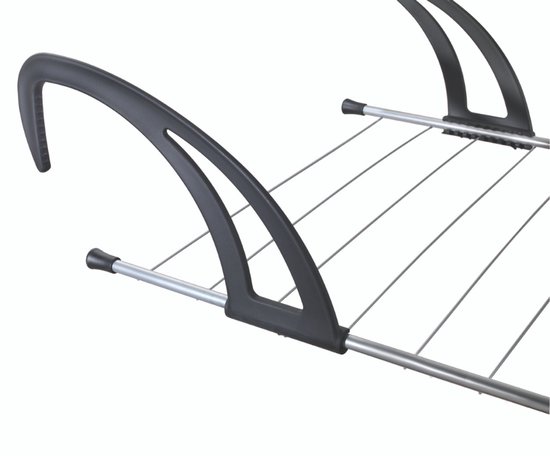 Tomado - Seram - Droogrek Hangend - 7 meter drooglengte - Hangdroogrek - Verstelbare Armen - Grijs