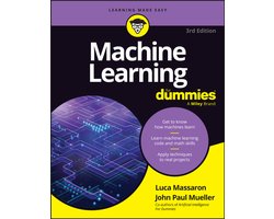 Omslag van Machine Learning For Dummies