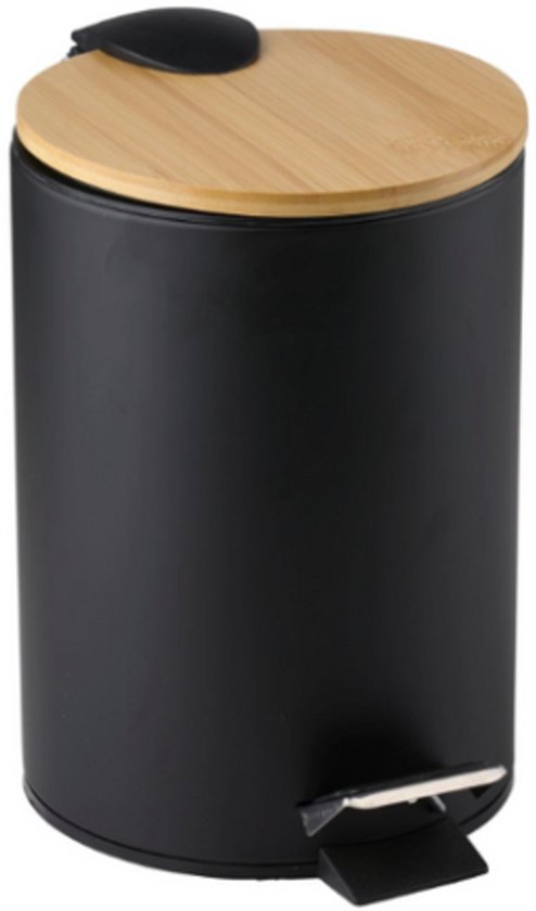 OMID HOME® - Bamboe Pedaalemmer - 3 liter