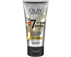Olay - Facial Cleanser, Skin Care Total Effects Daily Face Wash, Refreshing Citrus Scrub Facial Cleanser