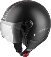 BEON Design Scooterhelm - Zwart - XXL - Jethelm met Vizier - Motorhelm - Geschikt voor Vespa, Scooter, Brommer, Motor en Snorfiets