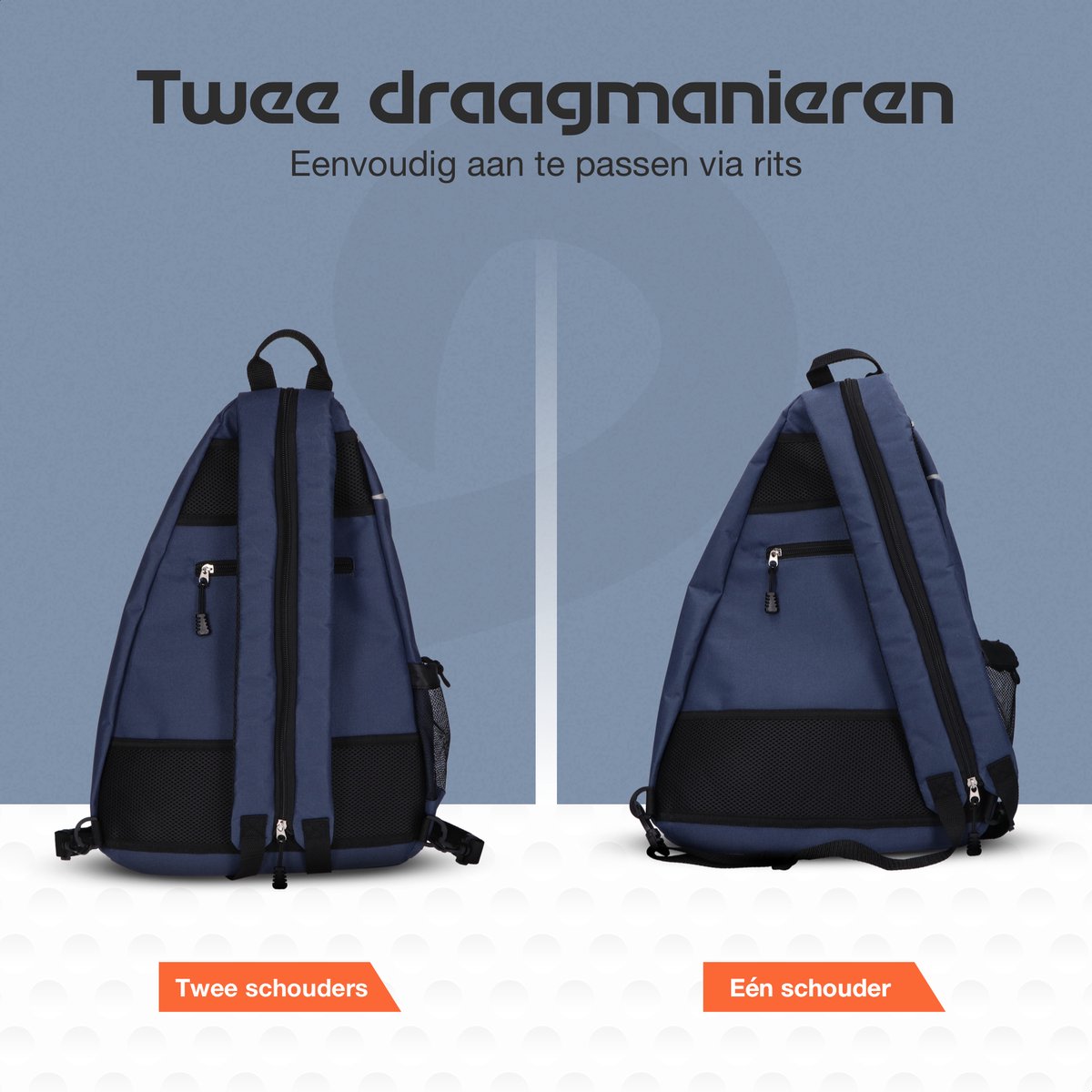 Panett Unisex Padeltas - Gratis Panett Drinkfles - Gratis 3 Panett padelballen - Tas voor meerdere Padelrackets en Ballen - Sport Rugzak voor Padellen - Heren en Dames - 30 L / Blauw thumbnail 3