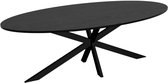 Bol.com Eettafel ovaal 240cm Rato zwart ovale eettafel aanbieding