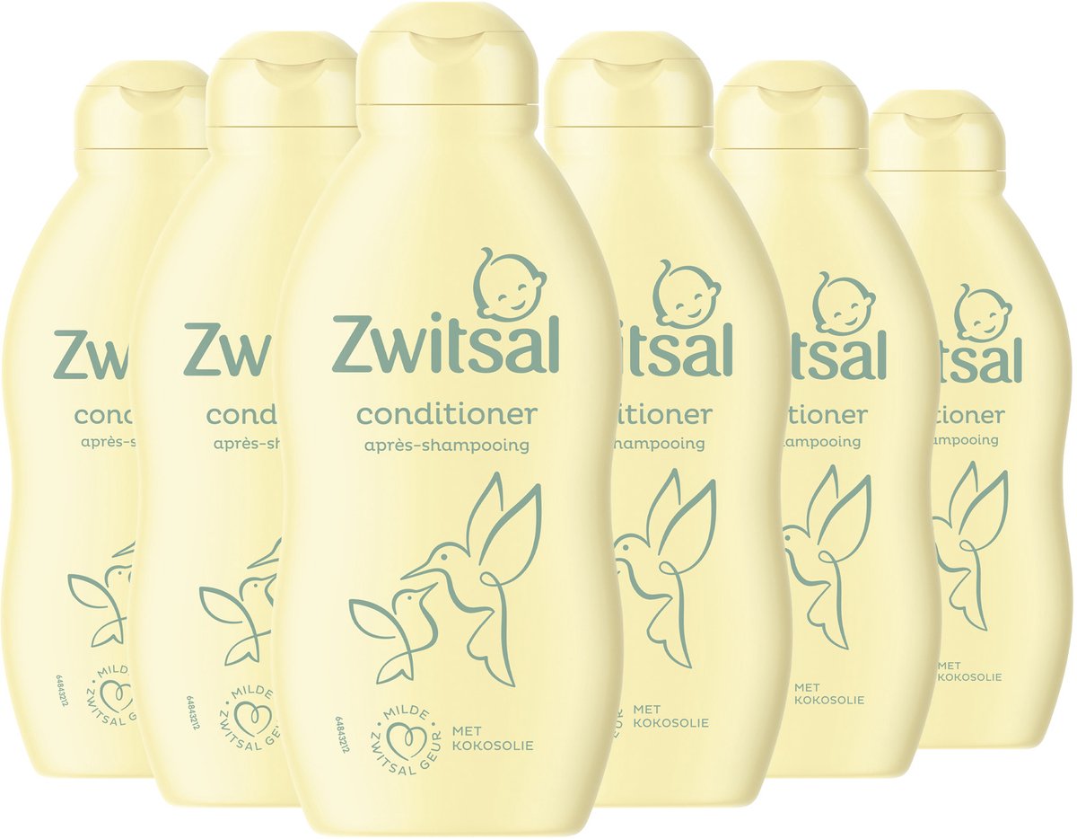 Zwitsal - Conditioner - Baby - 6 x 200ml