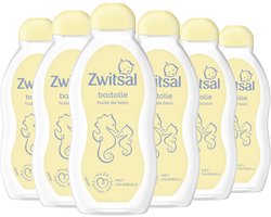 Zwitsal - Badolie - Baby - 6 x 200 ml