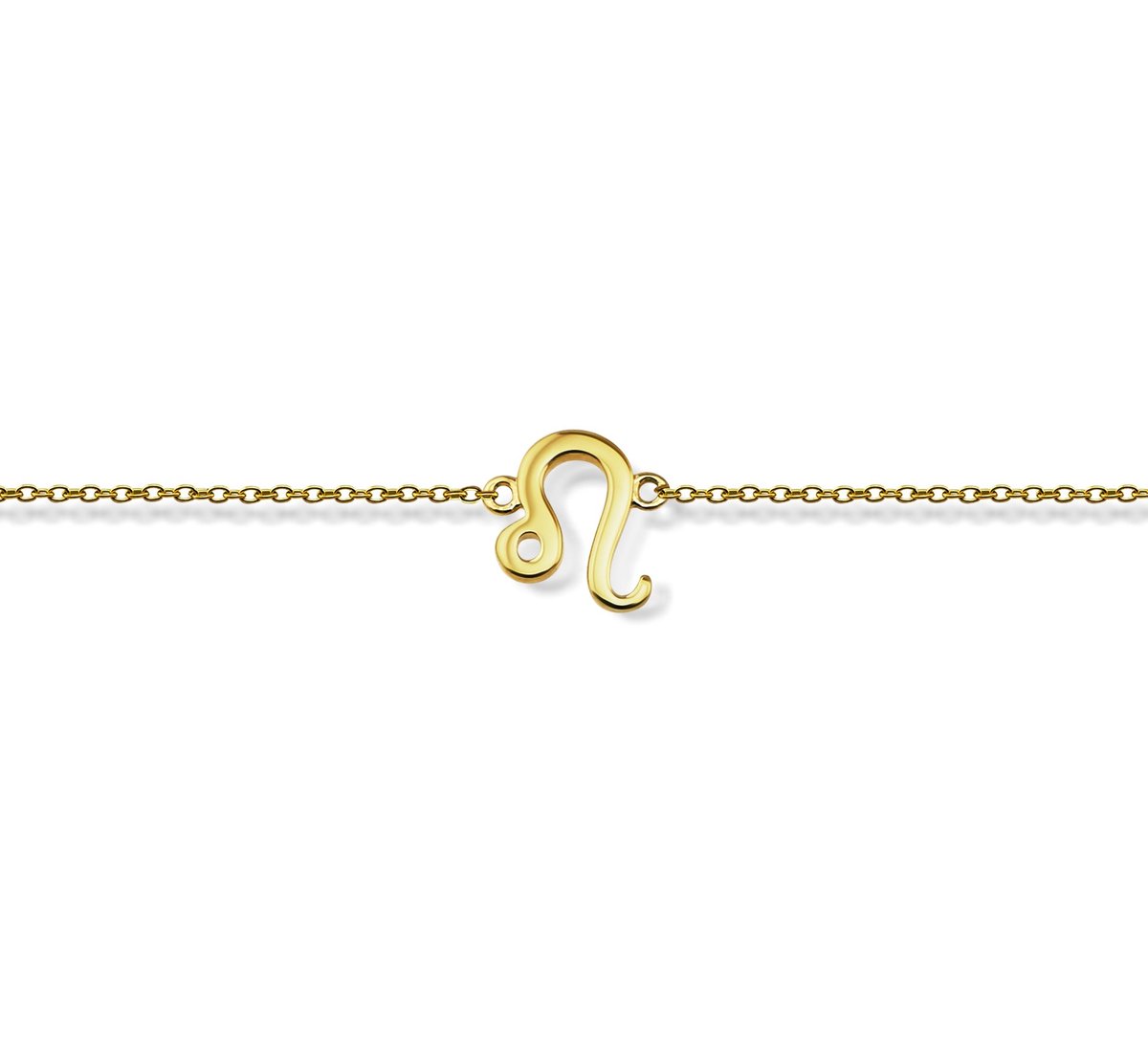 Leeuw Armband Gold-plated Zodiac ZB008G