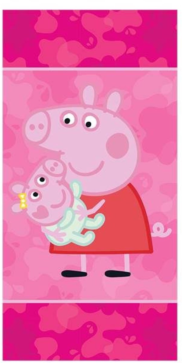 Peppa Pig Strandlaken - 70x140 cm - Roze