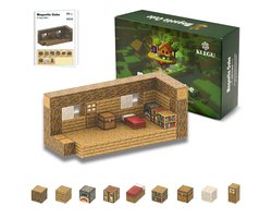 Magnetisch bouwspeelgoed - 80 stuks - bouwstenen - bouwblokken - magneten speelgoed - montessori - educatief - Luxe blokhut