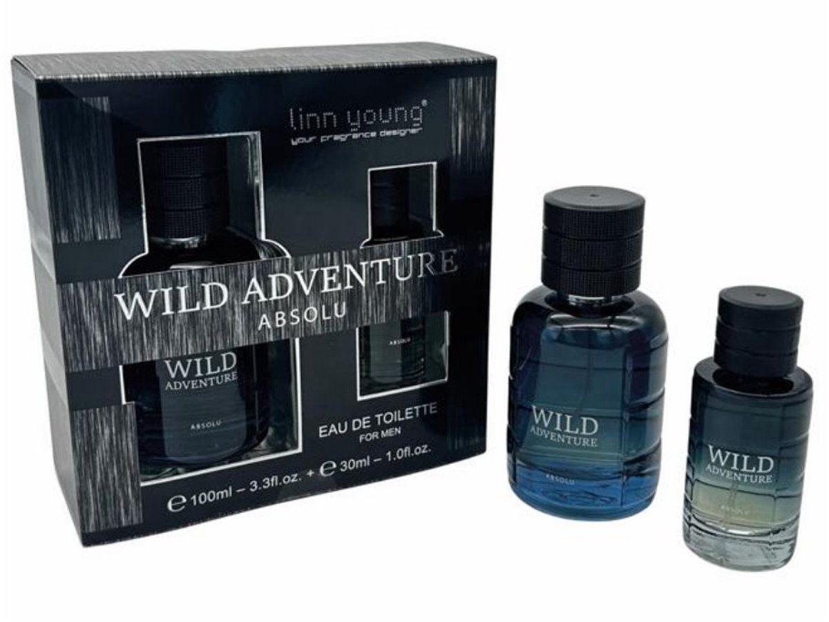 Linn Young Wild Adventure Absolu Men Giftset Eau de Toilette 100ml + 30ml