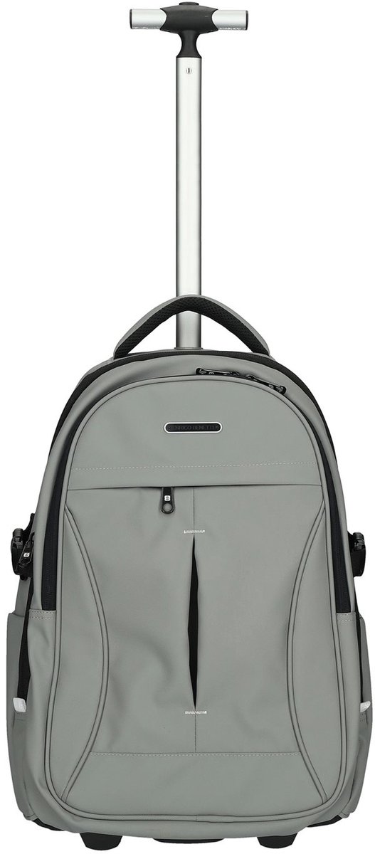 Enrico Benetti Northern Rugzaktrolley / Laptoptrolley 17 inch - Grijs