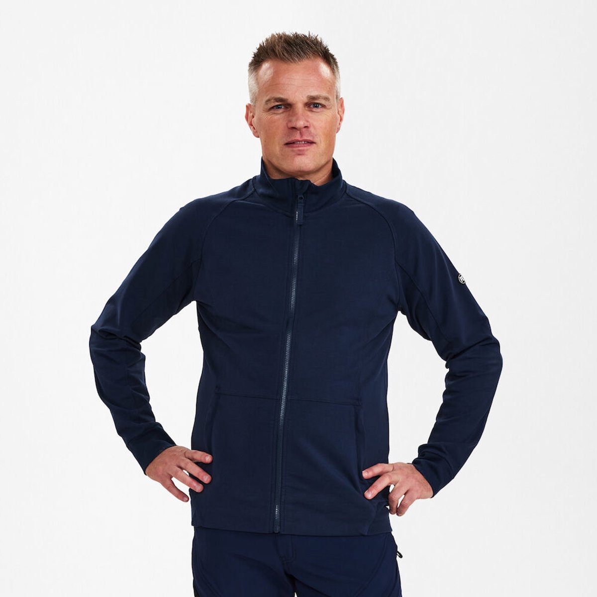 FE Engel 8362-320 X-treme Sweatvest vest werkvest Blauw | Maat XXXL