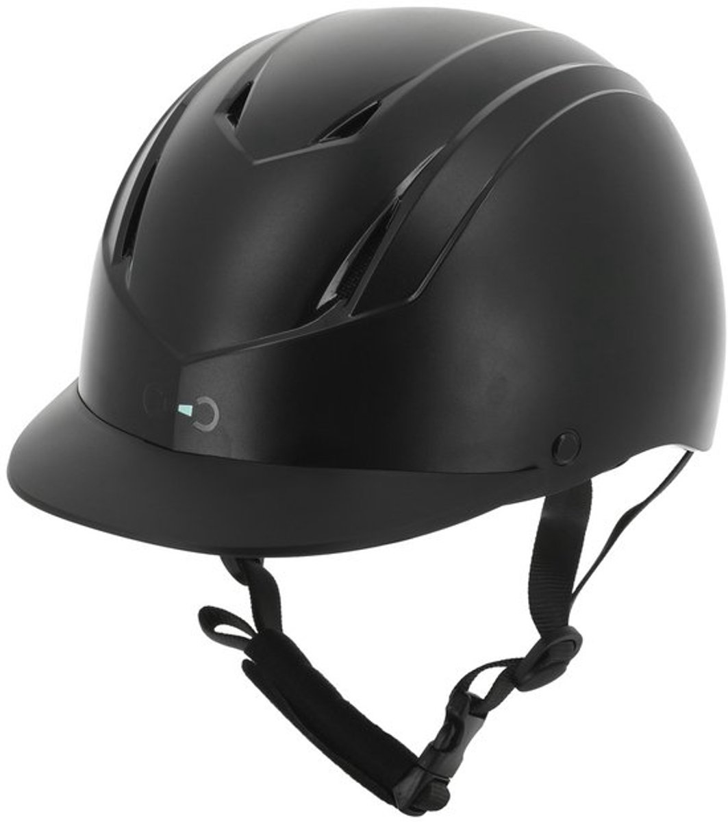 Riding World - Rijhelm Topy - Mat Zwart - S-M/52-56
