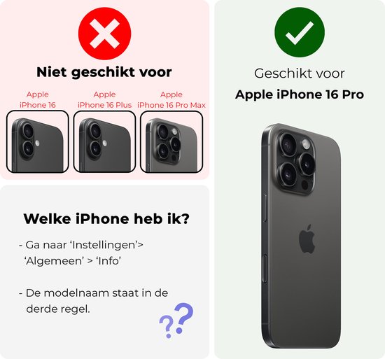 Étui pour iPhone 16 Pro avec cordon et porte- iPhone en Siliconen - Bleu clair - 2 Pro