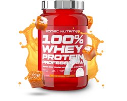 Scitec Nutrition Scitec Nutrition ® - 100% Whey Protein Professional (920 gram - Salted Caramel) - Caramel-zeezout - 30 eiwitshakes - Premium proteine poeder - eiwitpoeder met aminozuren