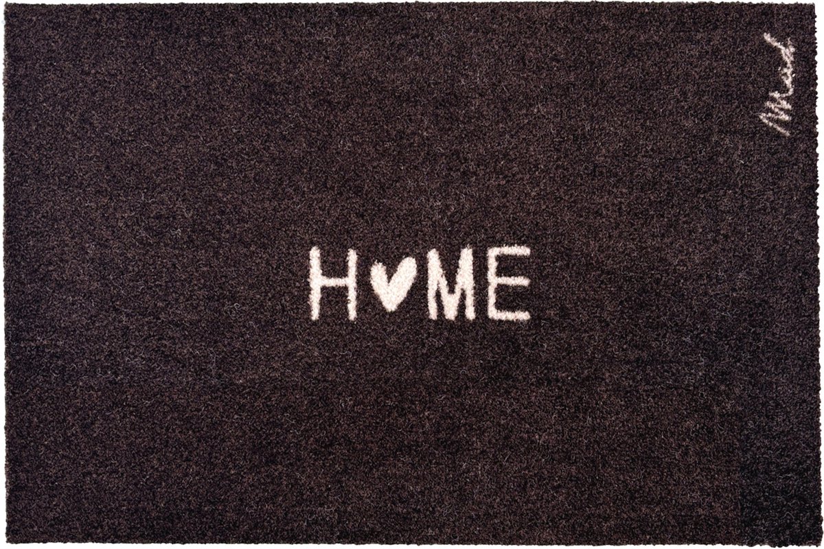 Mad About Mats COOPER- HOME - deurmat - schoonloop/scraper - wasbaar - 50x75cm bruin