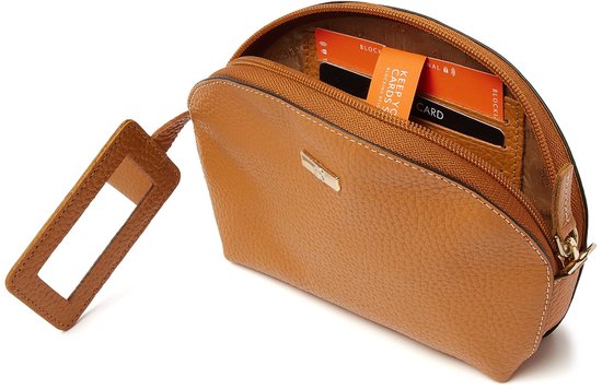 Trousse de Maquillage dR Amsterdam - Menthe - Chêne Doré