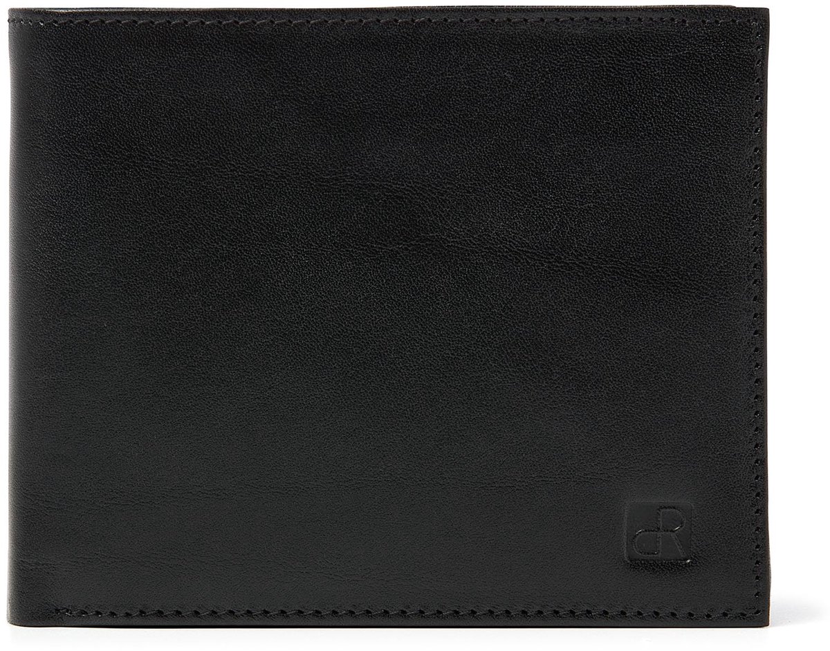 Zeer ruime billfold portemonnee heren | Portemonnee heren met ruimte voor 10 betaalpassen, 2 briefgeldvakken & muntgeldvak met drukknop | Portefeuille heren | Portemonnee heren pasjeshouder | RFID | Cadeau voor mannen | 2517
