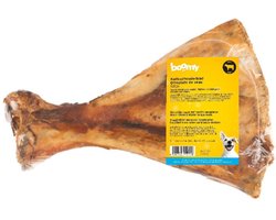 Boomy - Kalfsschouderblad - Gedroogde hondensnacks - Kauwbotten hond - Extra groot kauwbot voor grote honden - 100% kalfsbot - 40 tot 50 cm - 1st