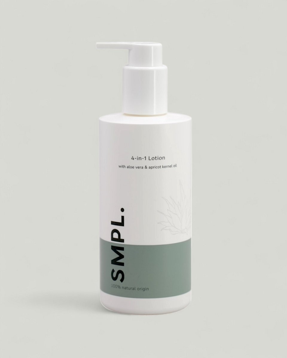 SMPL 100% Natuurlijke 4-in-1 Lotion - 300ml - Gezicht, lichaam, handen en haar