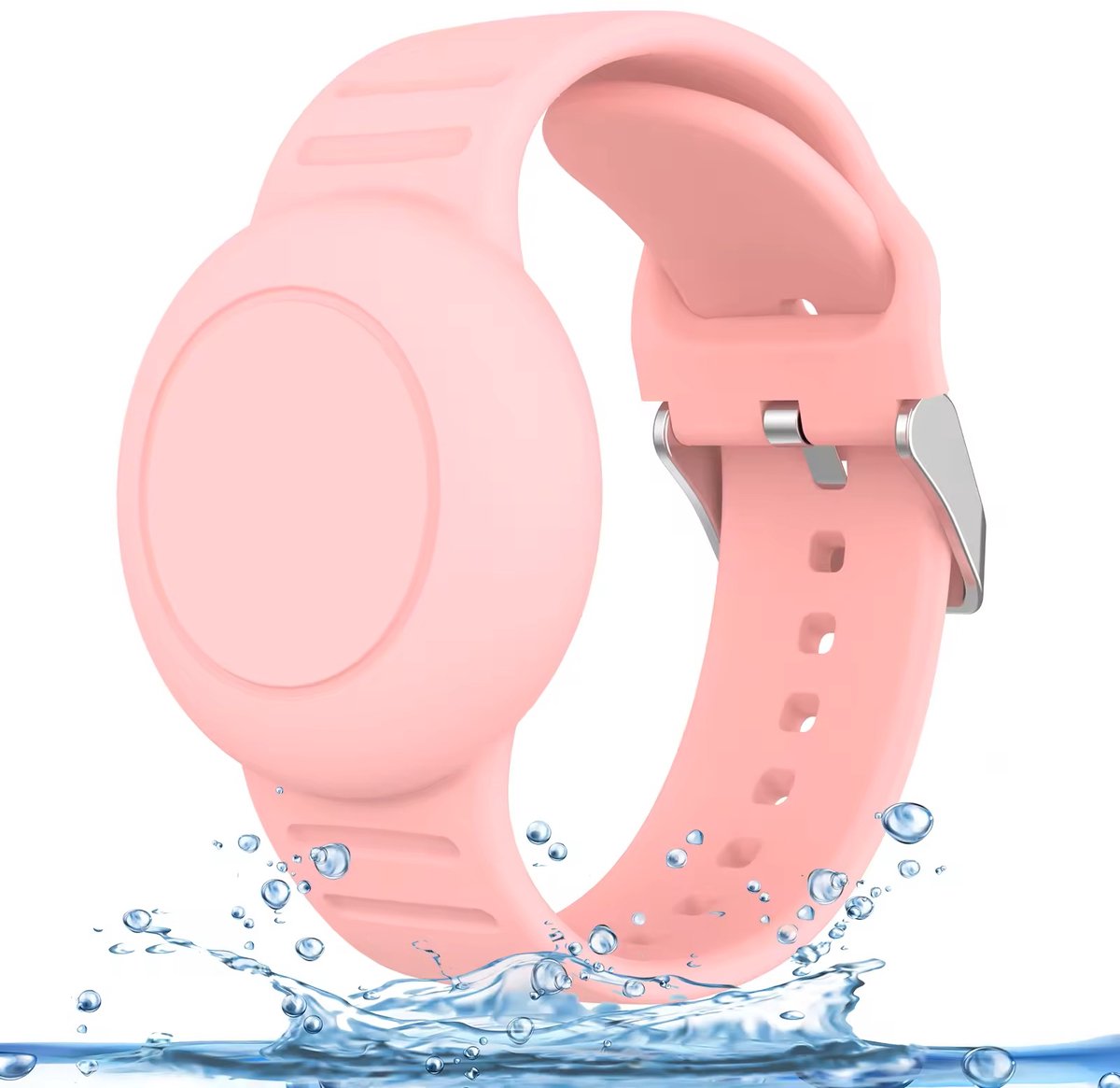 BlueTime - Horlogebandje Houder voor Tag - Exclusief Tag - Verstelbaar en Waterdicht - Veilig - Kind