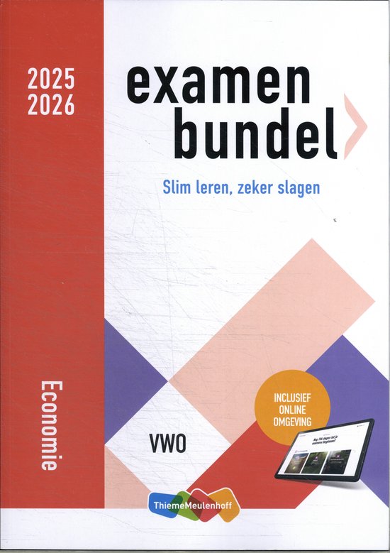 9789006994827 - Examenbundel Economie vwo 2025/2026