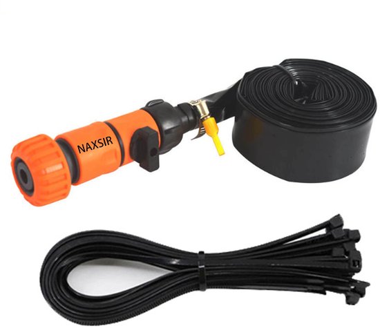 12m Trampolinesproeier - DIY Waterpark Systeem met NevelKoel Technologie | Effortloze Installatie voor Trampolines, Terrassen, Tuinen, Gazons & Kassen