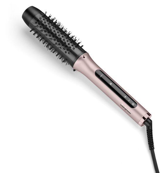 BaByliss Volume Boost HSB200E Volumeborstel - Thermische Krulborstel - 4 temperaturen 145°C - 190°C - Anti-statische Borstelharen