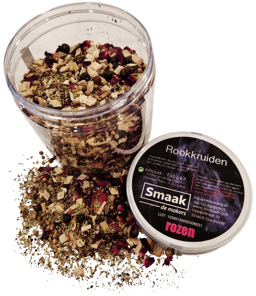 SMAAK - Rookkruiden / Vuurkruiden Rozen - pot 150 gram