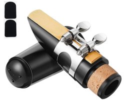 Set d'embouchures de clarinette WK – Comprend un couvre-bec, une ligature, des coussinets de protection et une anche – Accessoires complets pour clarinette en si bémol