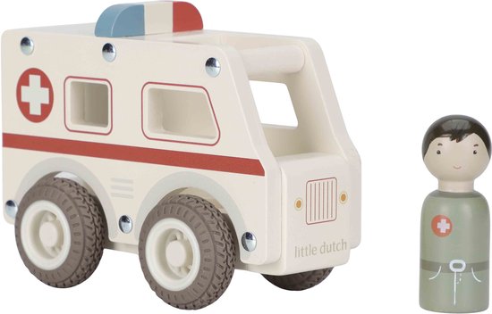 Little Dutch houten Ambulance FSC