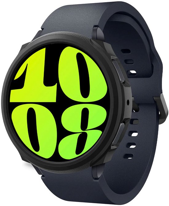 Spigen Hoesje geschikt voor Samsung Galaxy Watch6 44mm - Liquid Air - Zwart