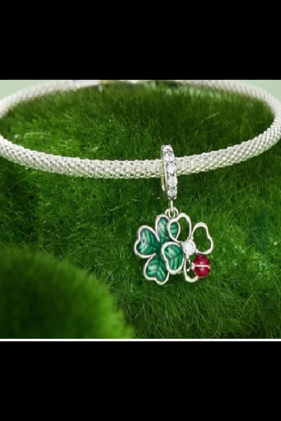 Breloque Trèfle porte-bonheur - Argent 925 - RomyStones