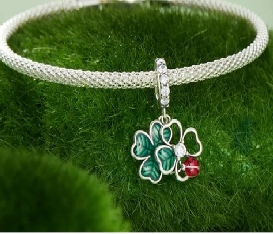 Breloque Trèfle porte-bonheur - Argent 925 - RomyStones