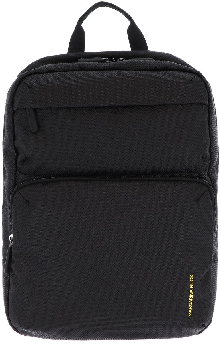 MANDARINA DUCK laptop rugzak rugzak met laptopvak Zephyr Backpack Black zwart