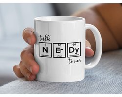 Nerd Mok, Wetenschappelijke Elementen, Periodiek Systeem, Grappige Mok, Cadeau Voor Nerd, Scheikunde Mok, Wiskunde Geek, Natuurkunde