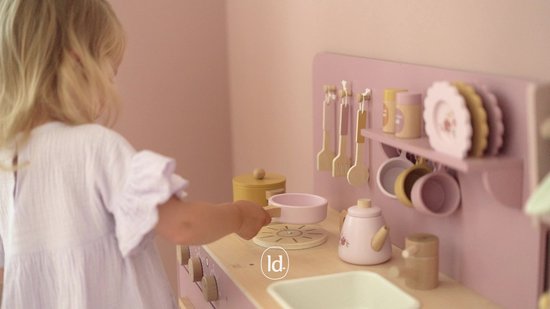 Little Dutch Speelkeuken - Hout - Pink
