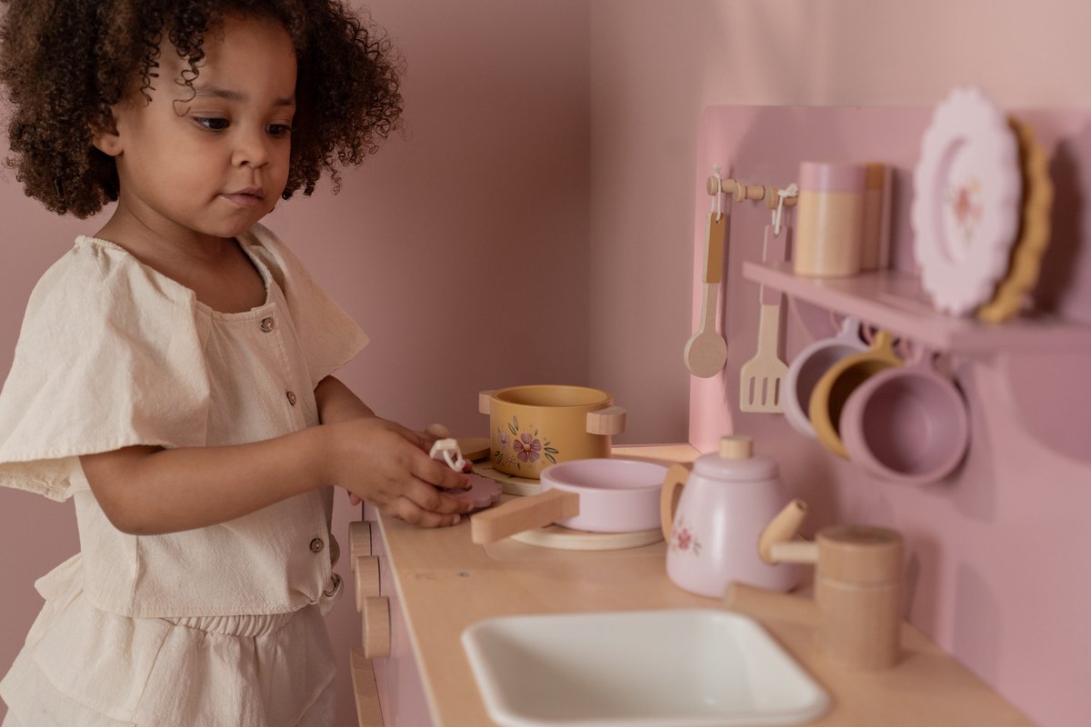 Little Dutch Speelkeuken - Hout - Pink — afbeelding 10