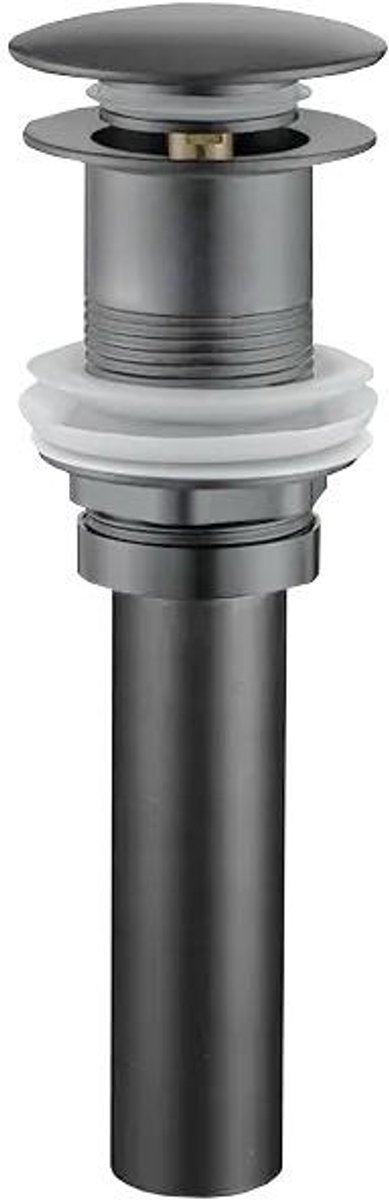 Profielenloods - Afvoerplug pop up - gun metal