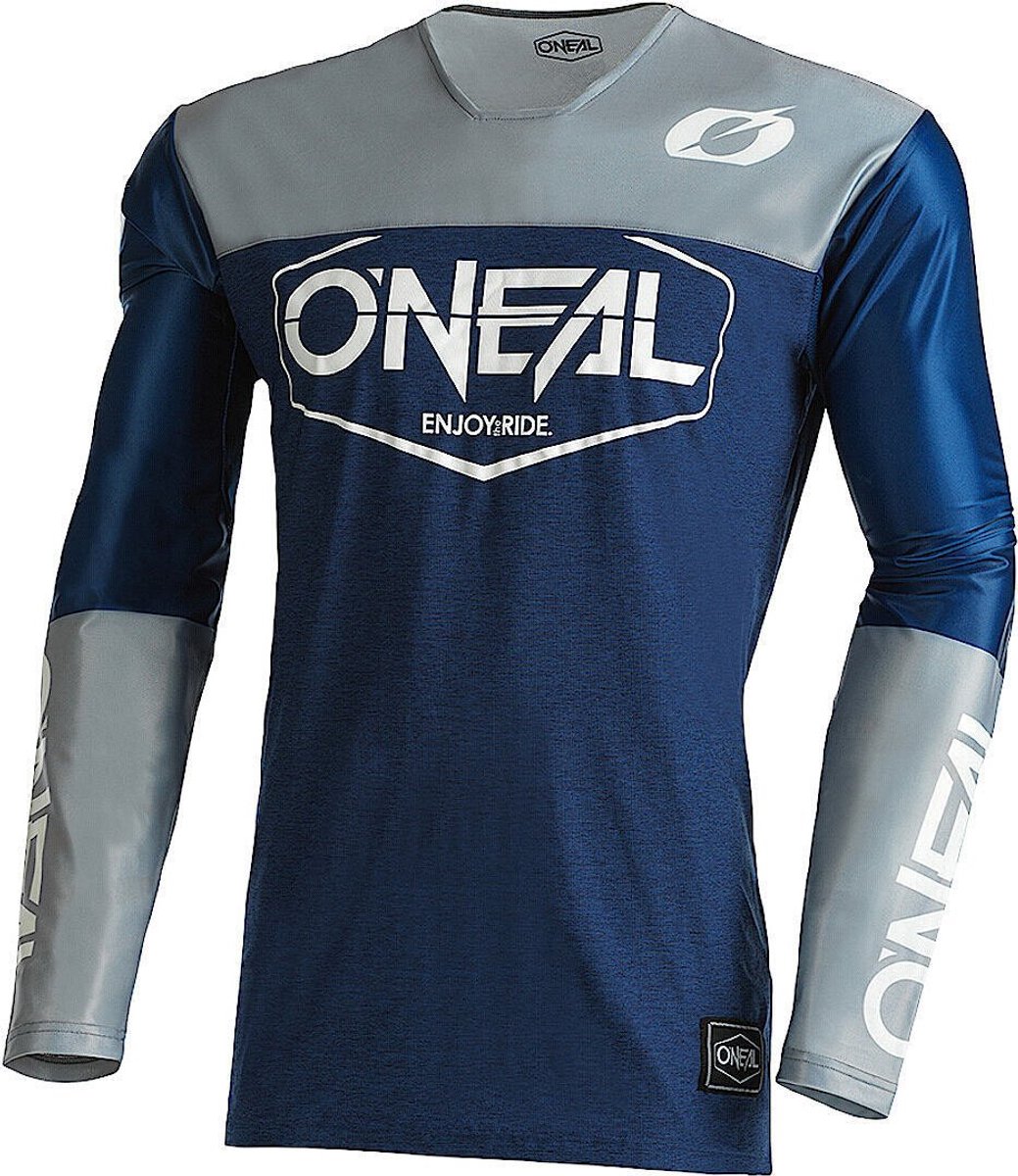 O'NEAL Mayhem Hexx V.22 Grijs Blauw Motocross Jersey -