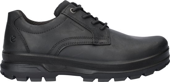 Ecco Rugged Track heren veterschoen - Zwart zwart - Maat 44