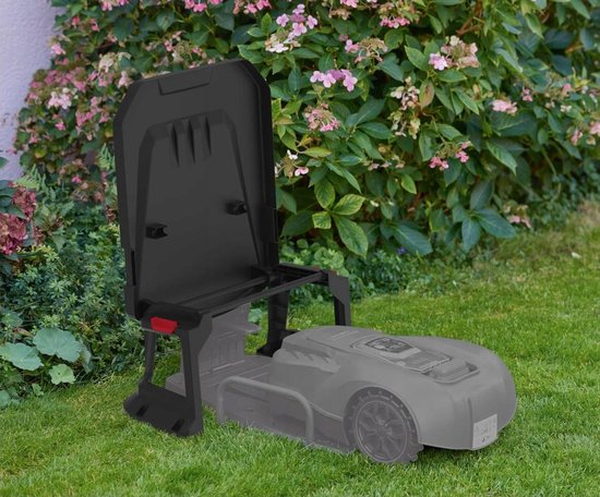Parkside Robotmaaier Grasmaaier Bescherming - Robotmaaier Garage met opvouwbaar dak van Parkside — afbeelding 5