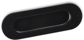 5 x Meubelgreep EL-09 Boorgatafstand 108 mm Zwart mat Infreesgreep van SOTECH